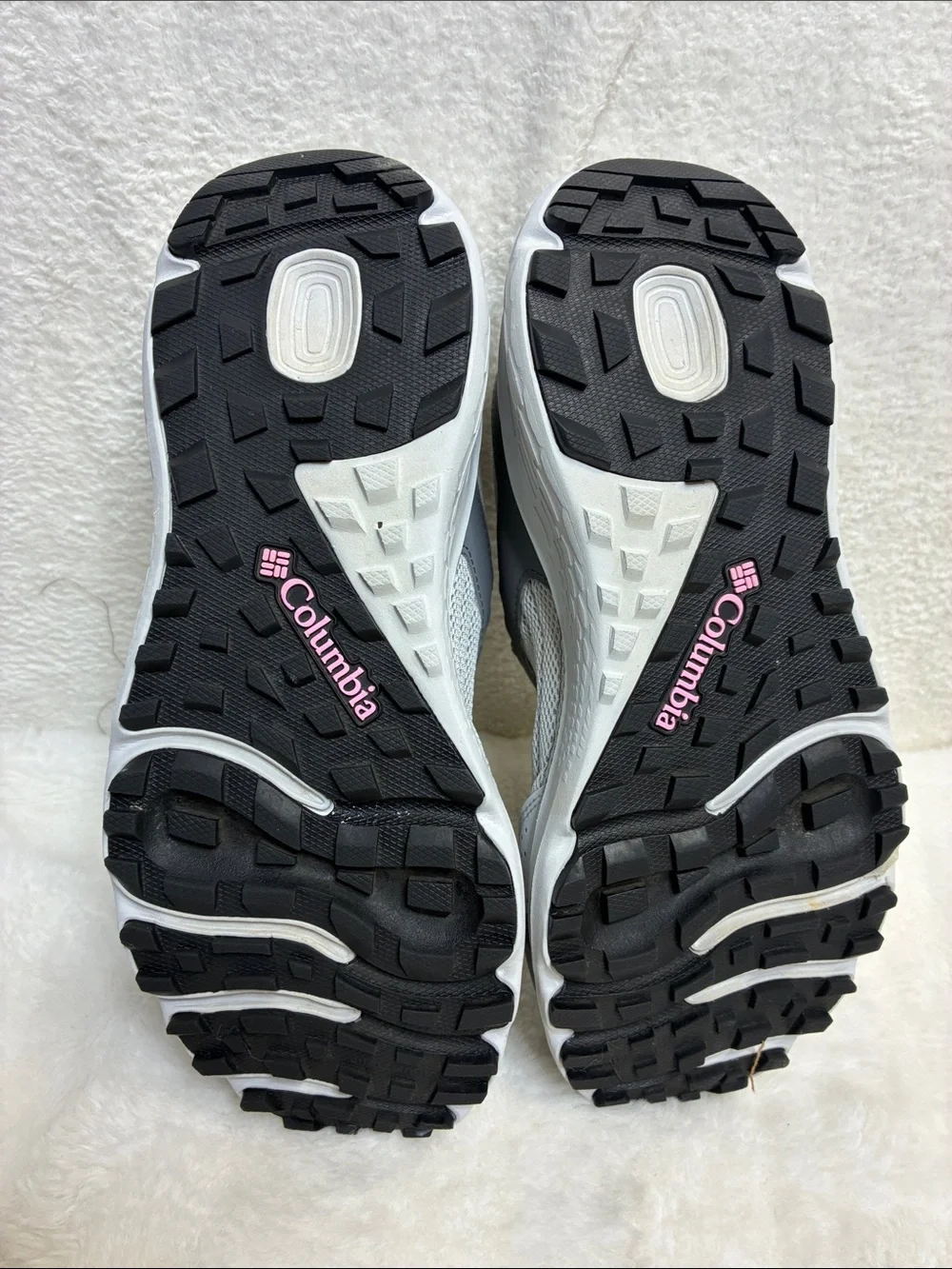 Columbia Women's Gray and Pink Trail Athletic Sneakers